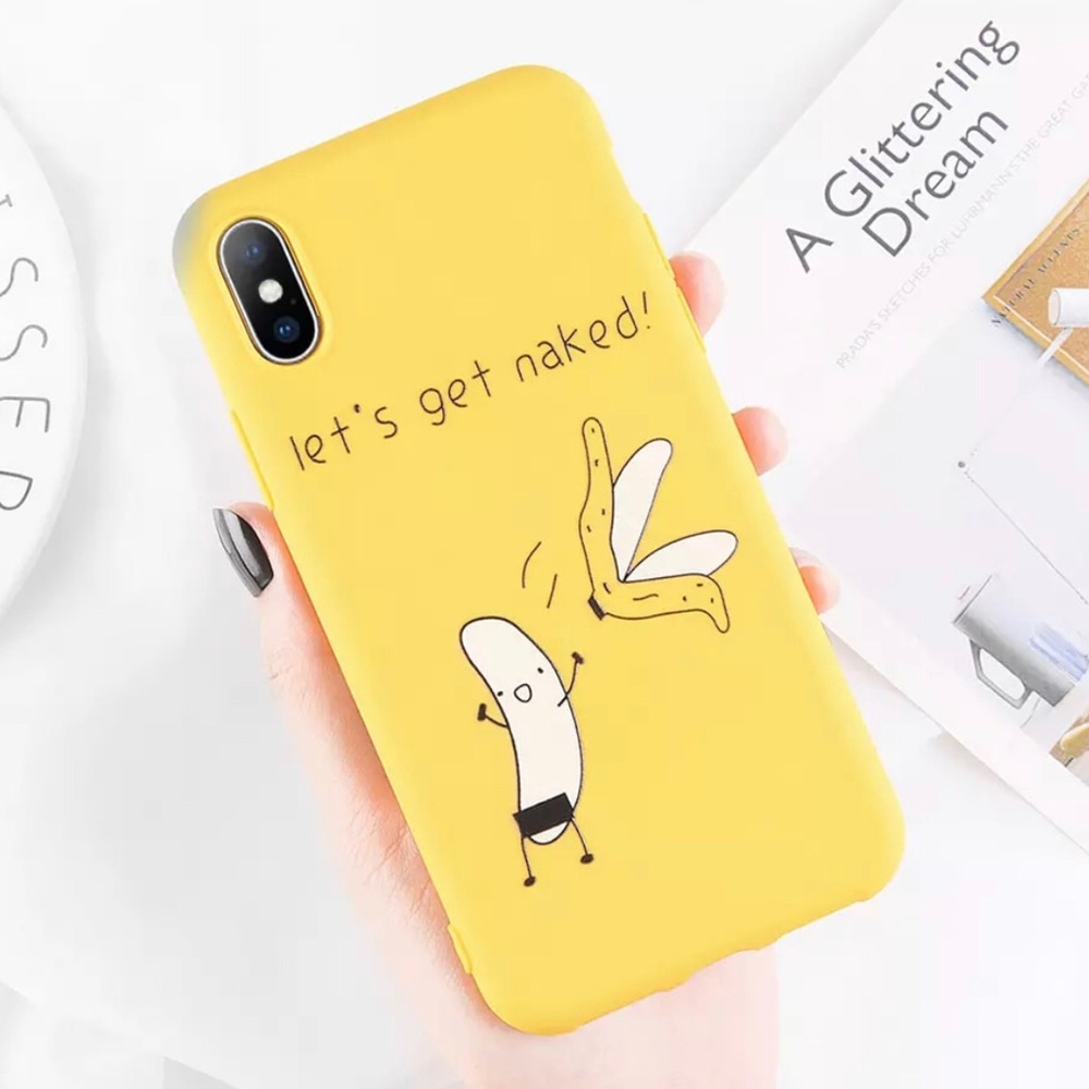Iphone X yellow soft case - Picture 1 of 3
